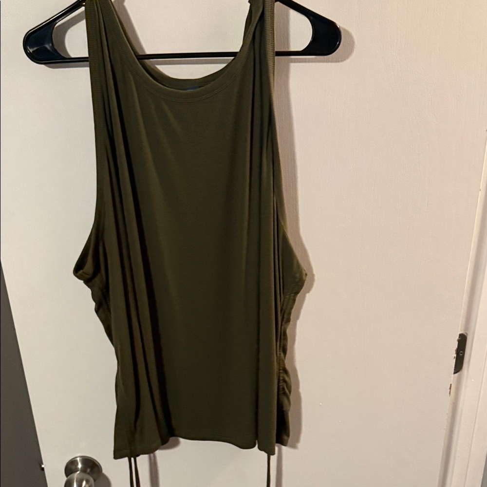 Old Navy Dark Green Tank Top